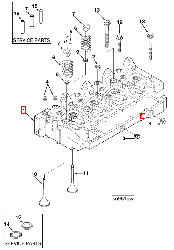 Cylinder Head | Cummins 3933422