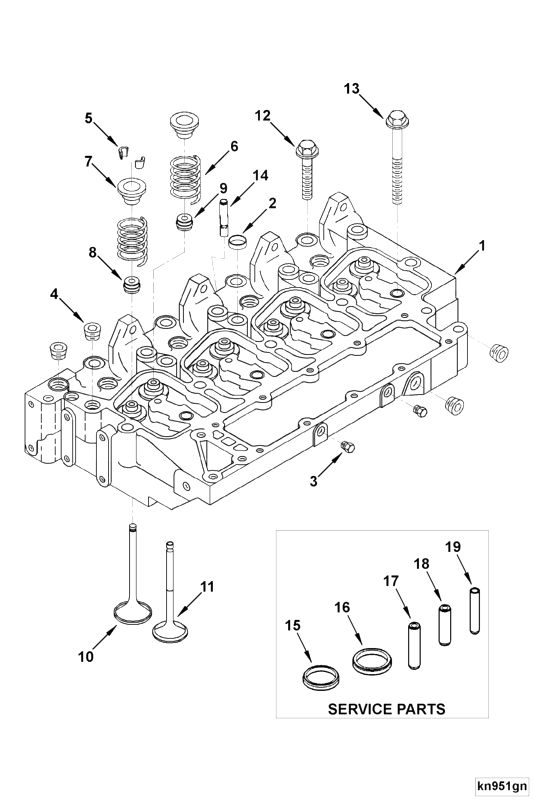 Cylinder Head | Cummins 3934161