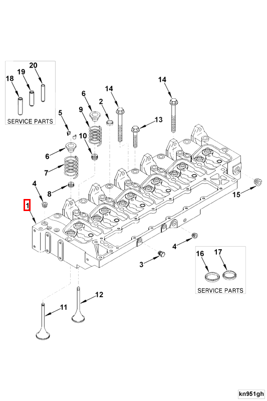 Cylinder Head | Cummins 3934746
