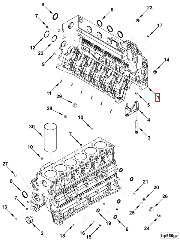 Cylinder Blok | Cummins 3935937