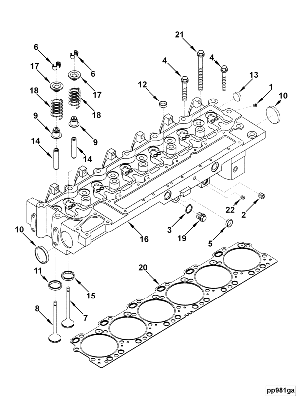 Cylinder Head | Cummins 3936179