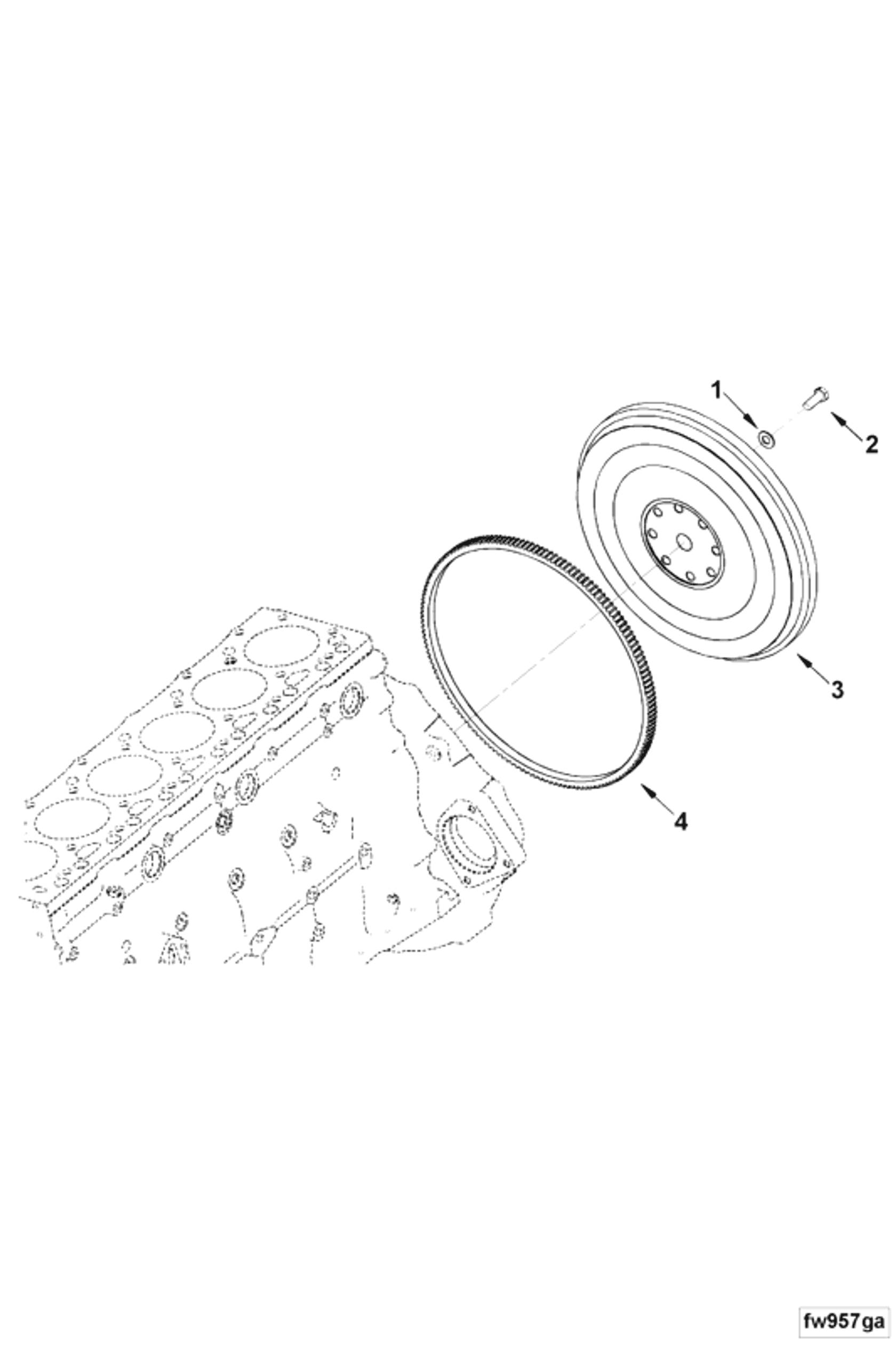 Flywheel | Cummins 3936422