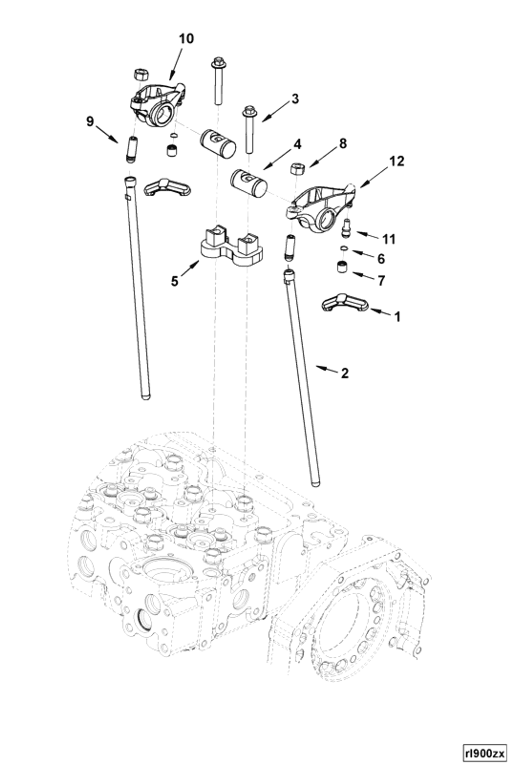 Rocker | Cummins 3942736 | Rocker Lever