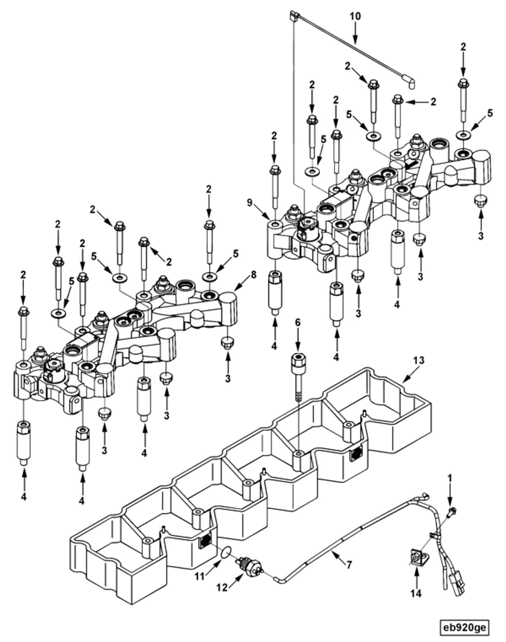 Rocker | Cummins 3948281 | Rocker Lever Cover Spacer