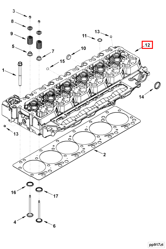Cylinder Head | Cummins 3965998