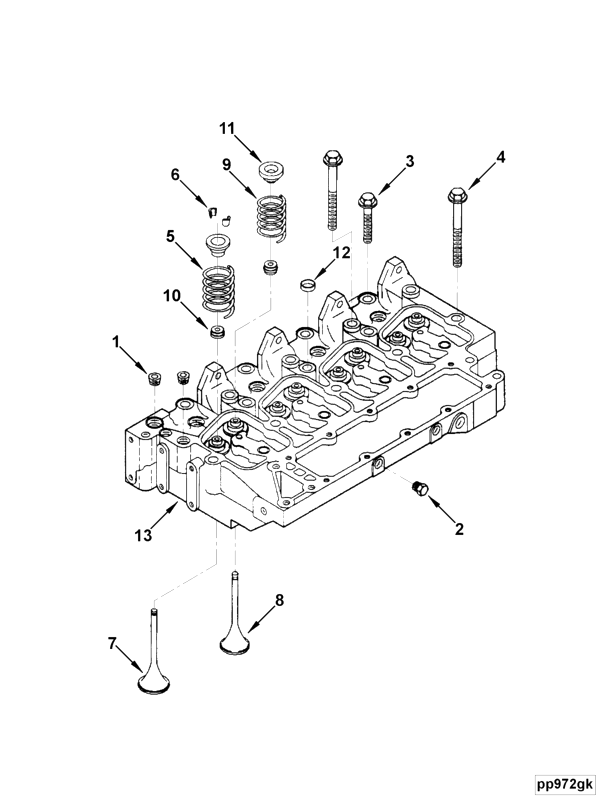 Cylinder Head | Cummins 3966450