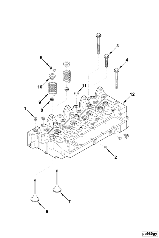Cylinder Head | Cummins 3967447