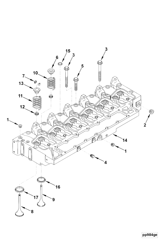 Cylinder Head | Cummins 3967448