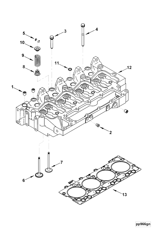 Cylinder Head | Cummins 3967460