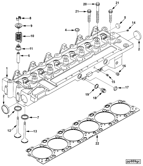 Cylinder Head | Cummins 3973493