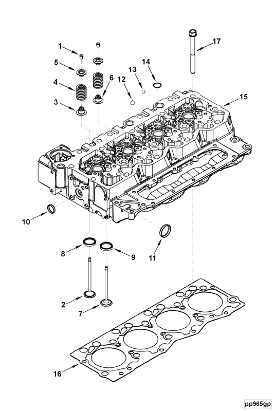 Cylinder Head | Cummins 3975144
