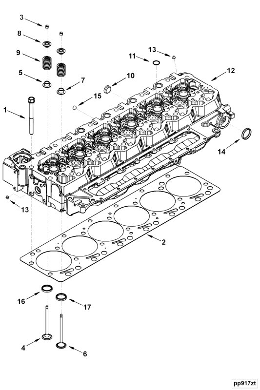 Cylinder Head | Cummins 3977228