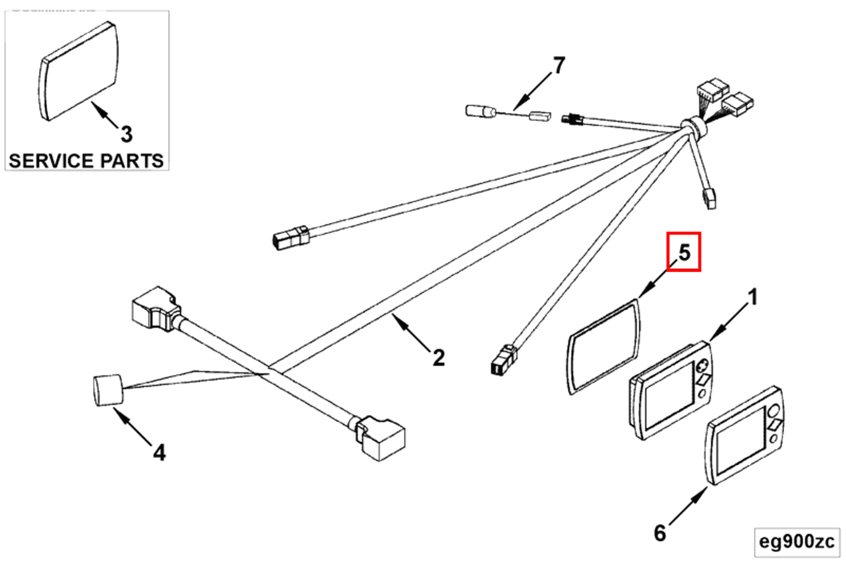 Gasket | Cummins 3978312 | Display Panel Gasket