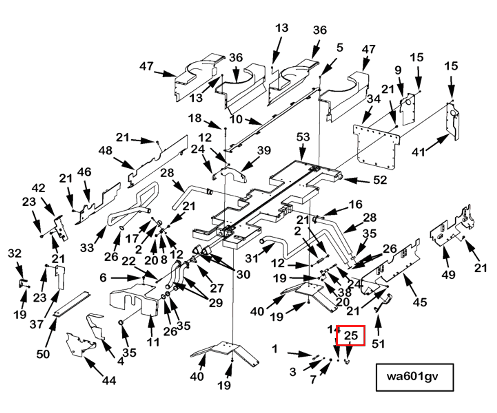Retainer | Cummins 4017053 | Retaining Clamp