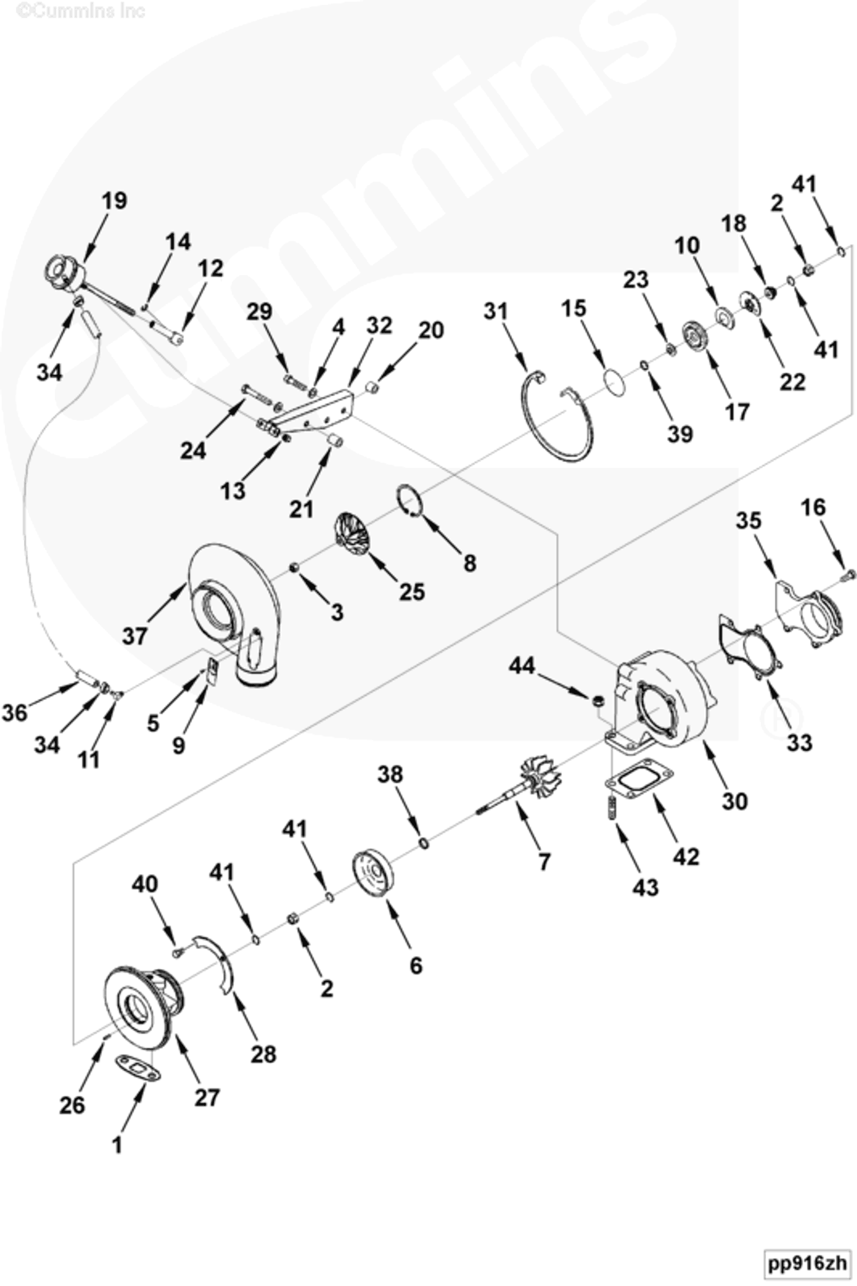 Heat Exchanger | Cummins 4025226 | Turbocharger Heat Exchanger