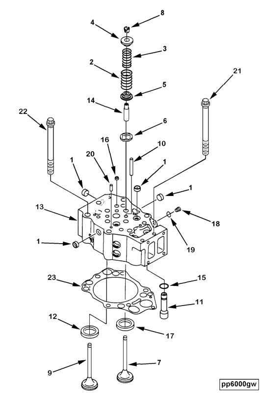 Cylinder Head | Cummins 4068673