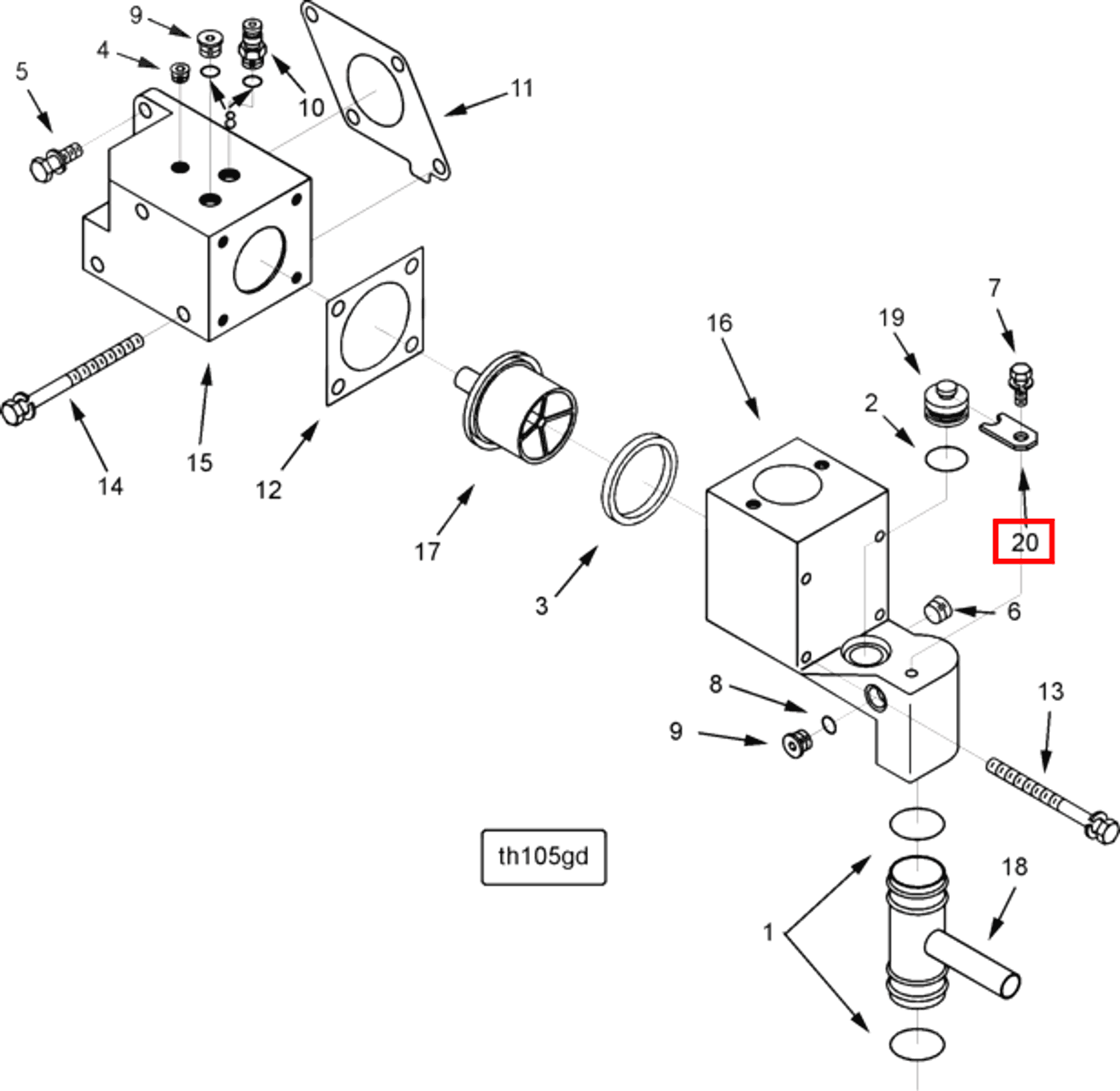 Retainer | Cummins 4070248 | Retaining Clamp