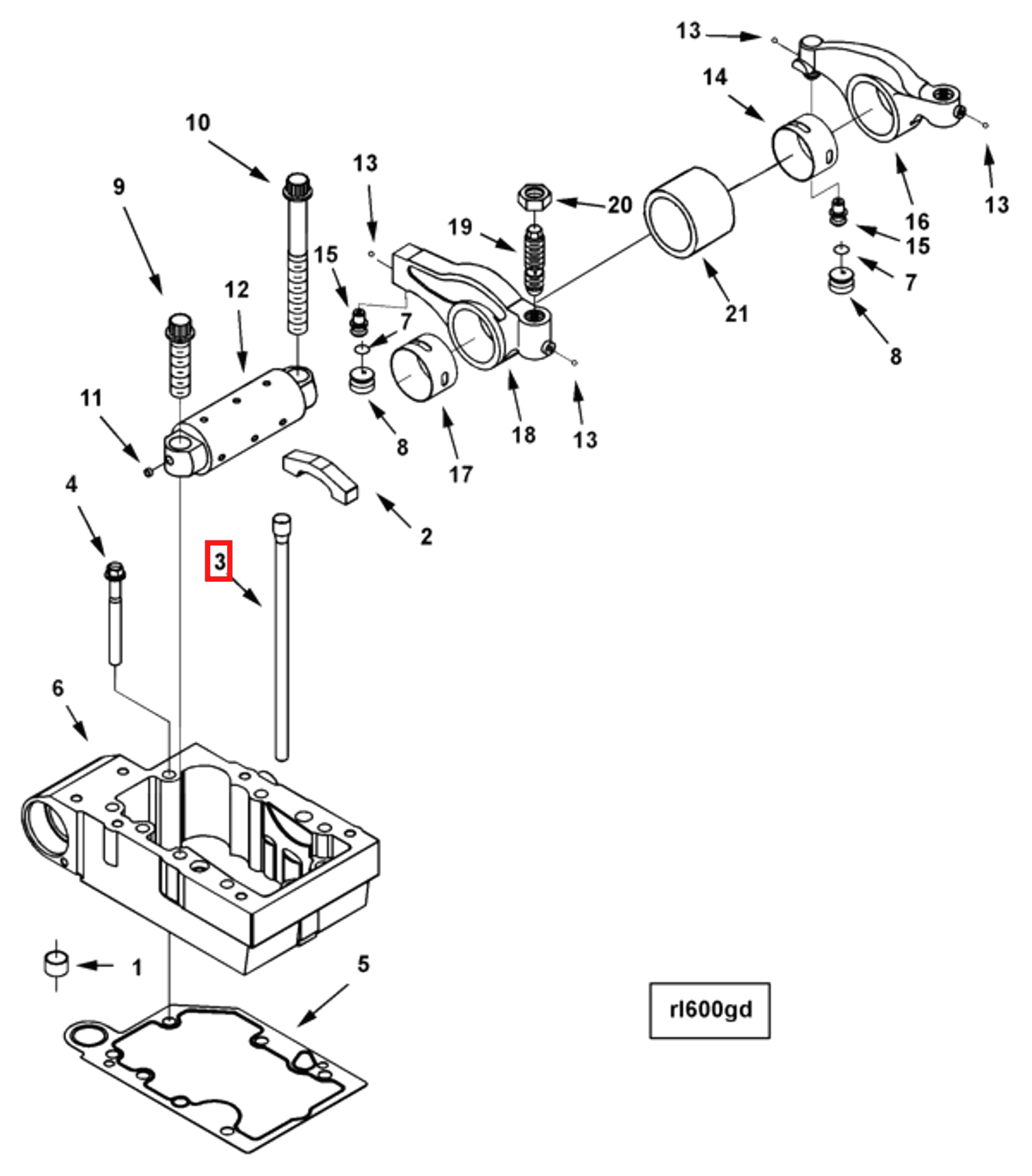 Push Rod | Cummins 4080240