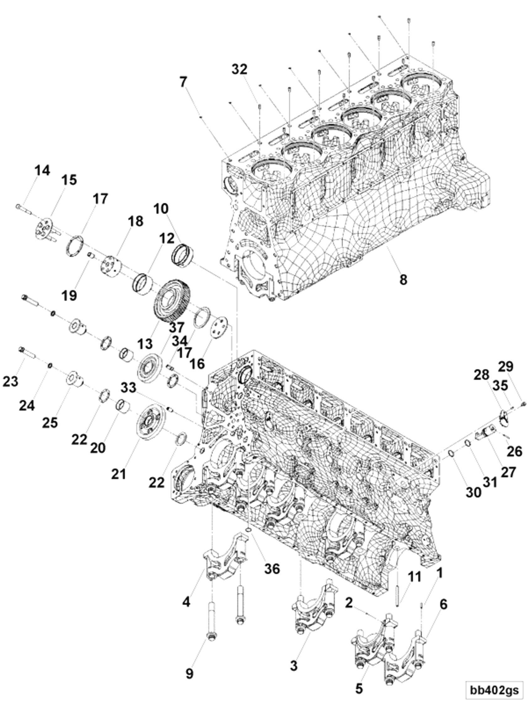 Piston | Cummins 4081128 | Piston Cooling Nozzle