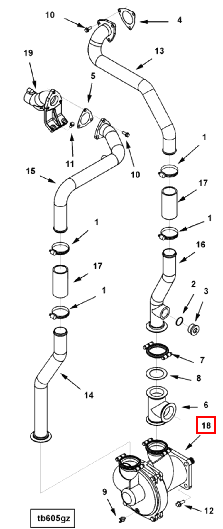 Water Pump | Cummins 4085944