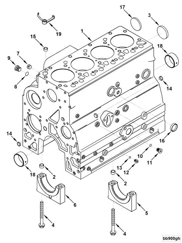 Cylinder Blok | Cummins 4089118 | Cylinder Block Kit