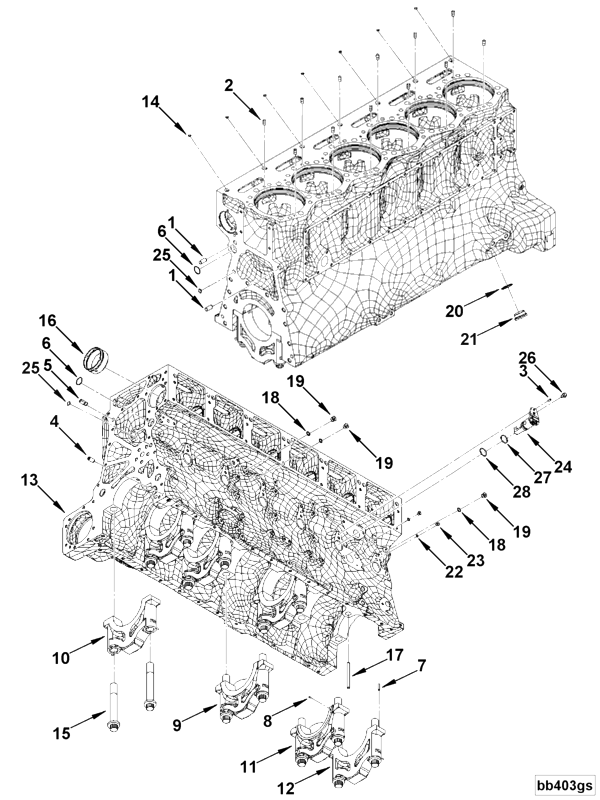 Cylinder Blok | Cummins 4089799