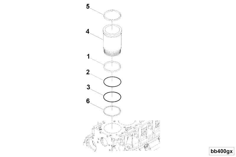Cylinder liner | Cummins 4090054 | Cylinder Liner Kit