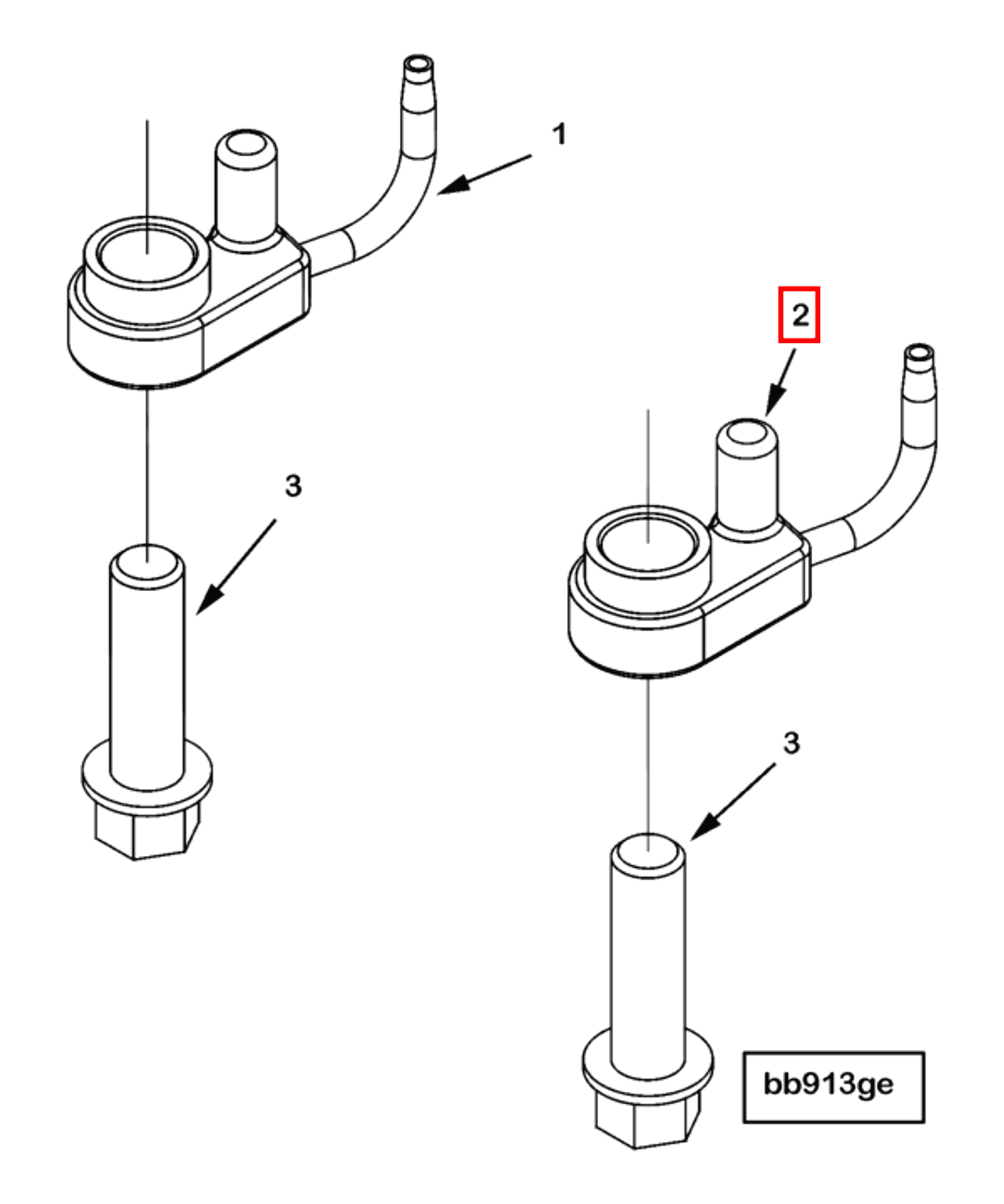 Piston | Cummins 4095461 | Piston Cooling Nozzle