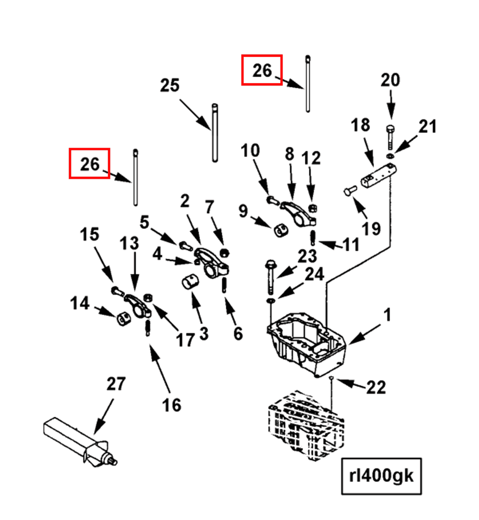 Push Rod | Cummins 4095506