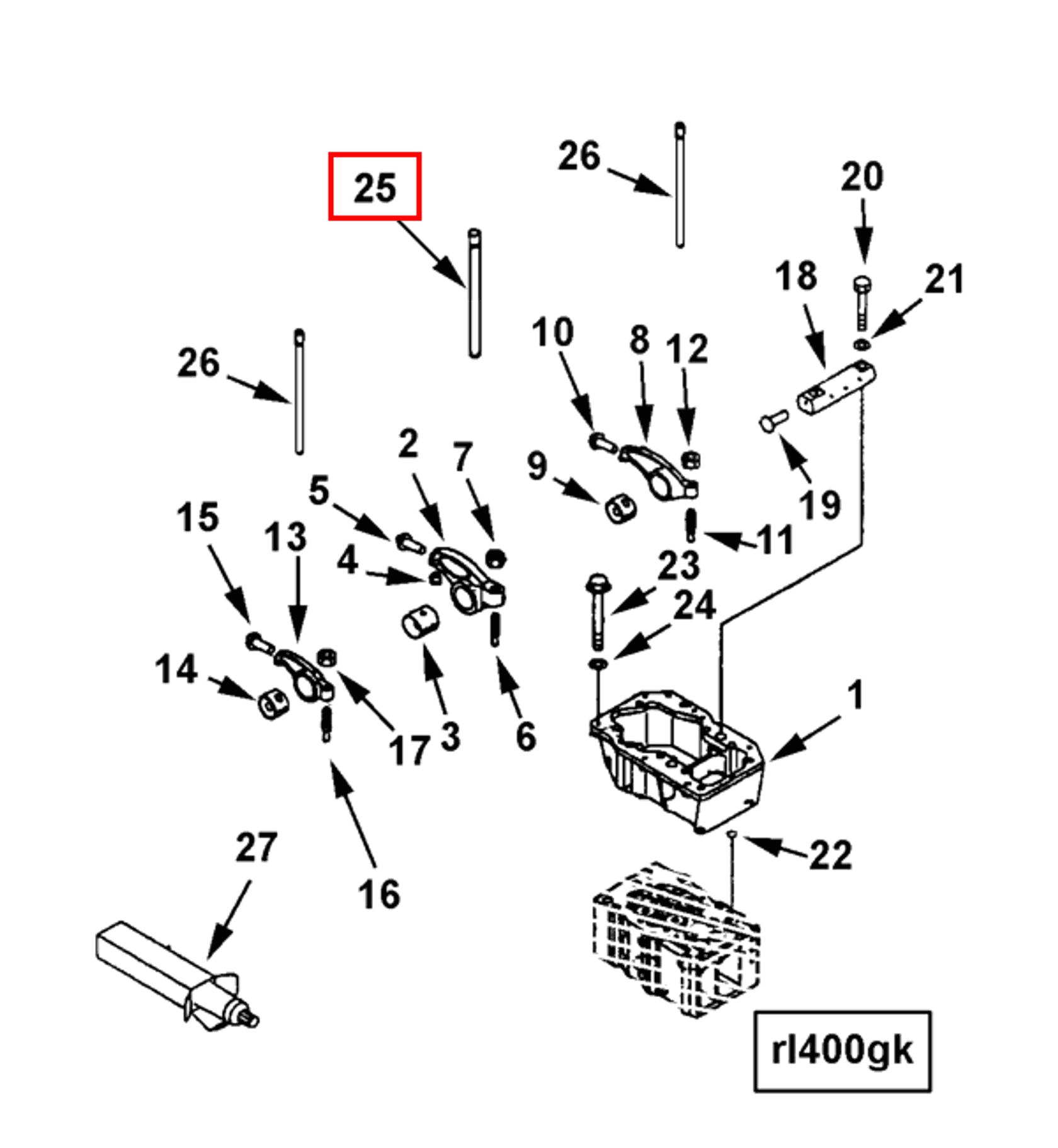 Push Rod | Cummins 4095511