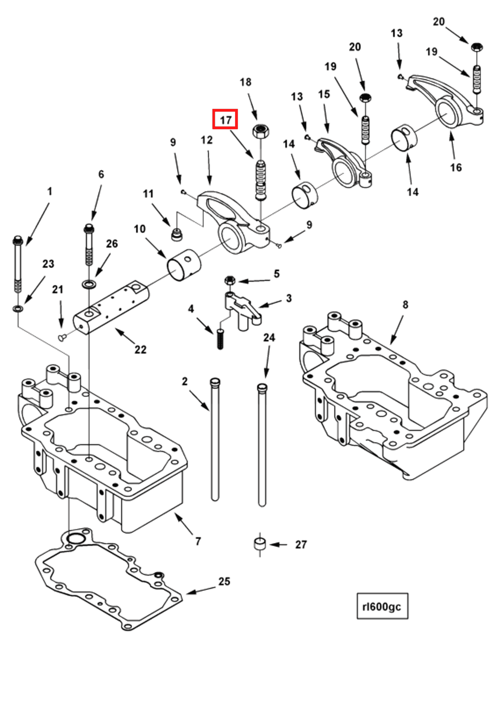 Rocker | Cummins 4096493 | Rocker Lever Adjusting Screw