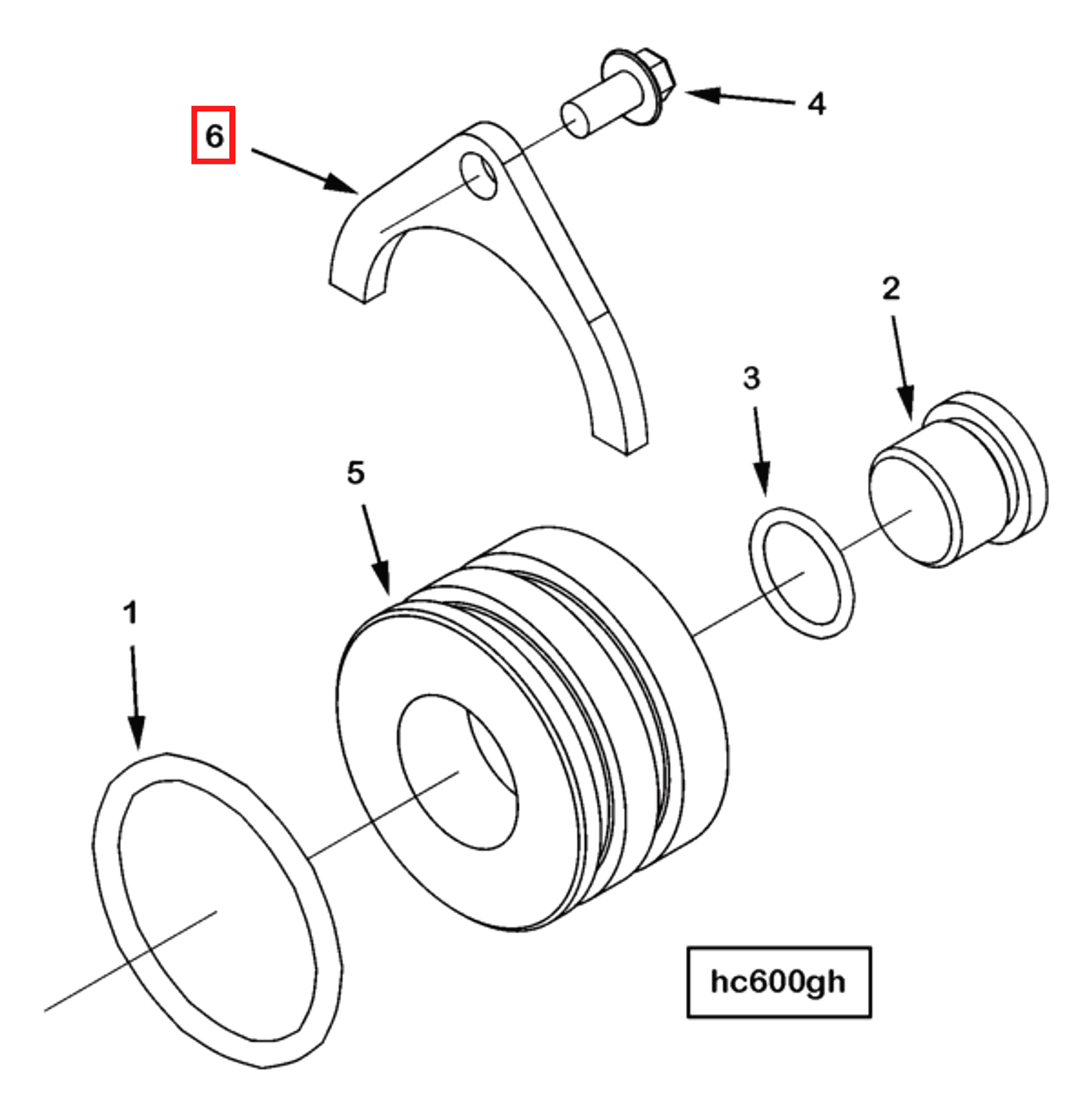 Retainer | Cummins 4100846 | Retaining Clamp