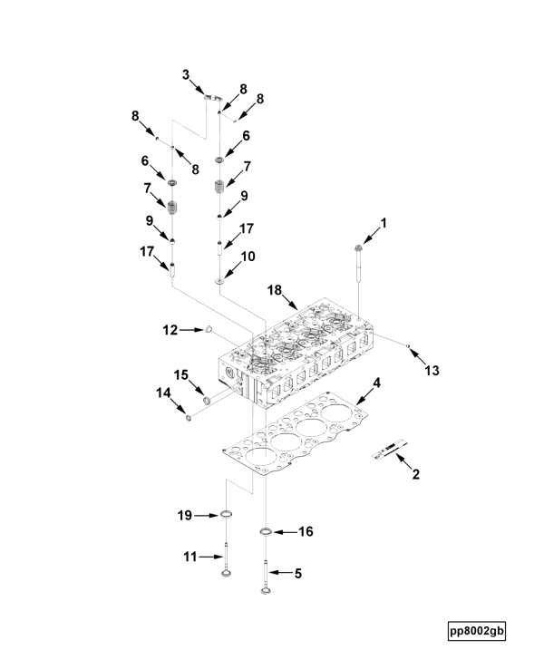 Cylinder Head | Cummins 4309264 | Cylinder Head Kit