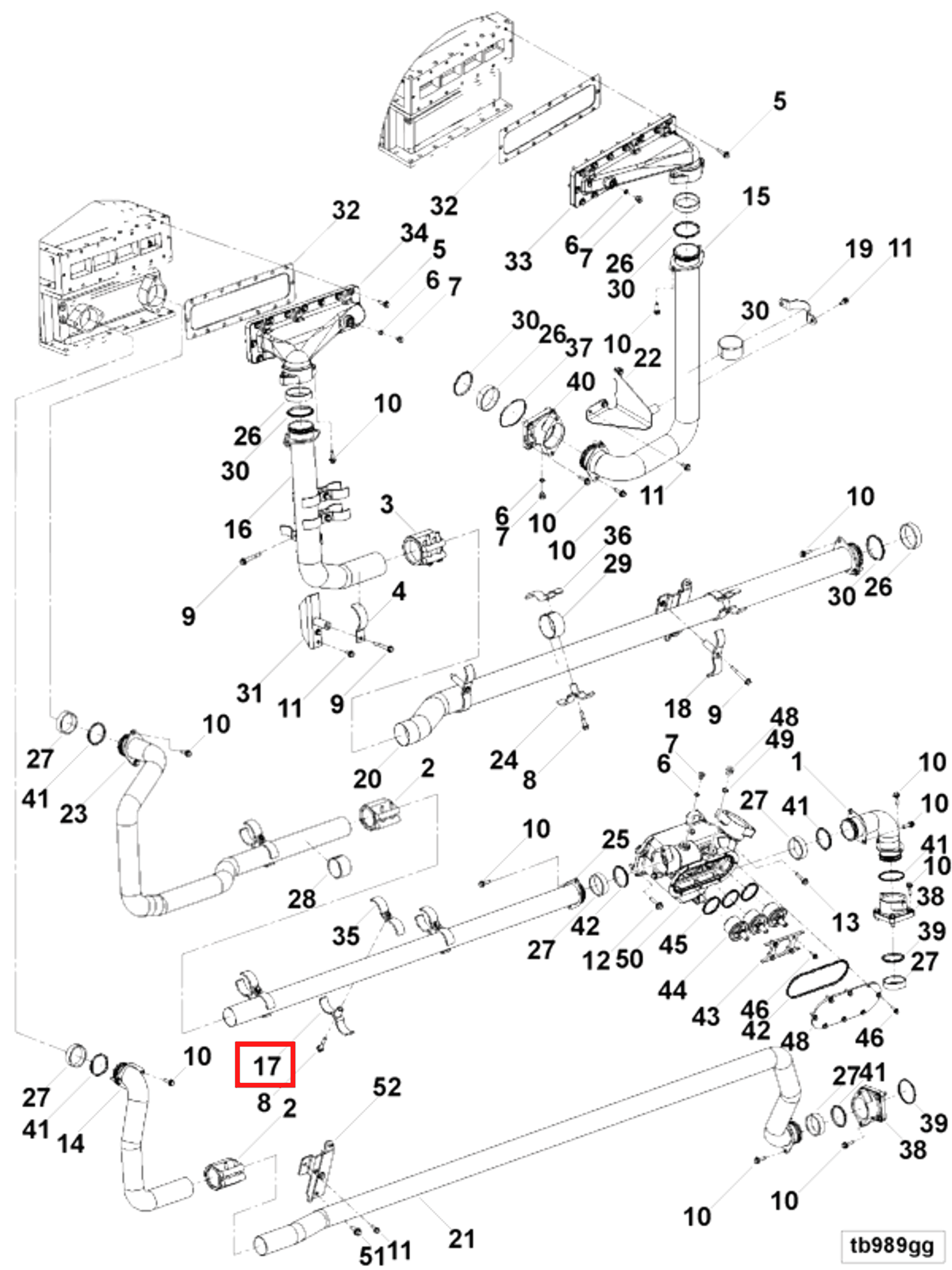 Retainer | Cummins 4313267 | Retaining Clamp