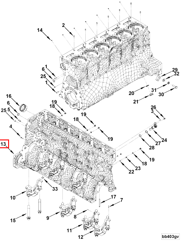 Cylinder Blok | Cummins 4314218
