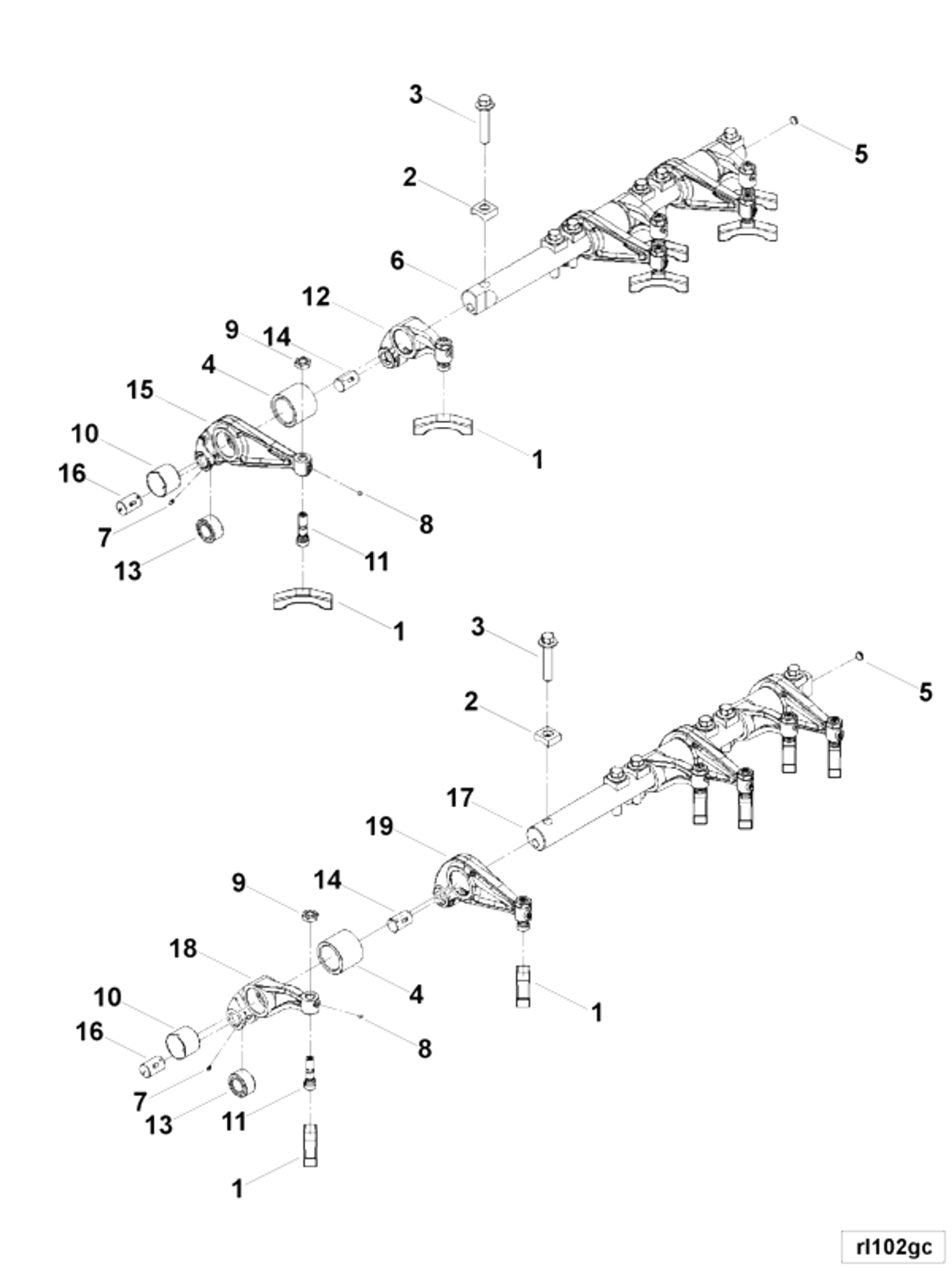 Rocker | Cummins 4318205 | Rocker Lever