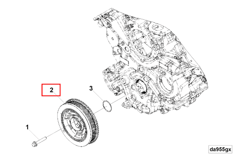 Vibration Damper | Cummins 4325230 | Tuned Vibration Damper