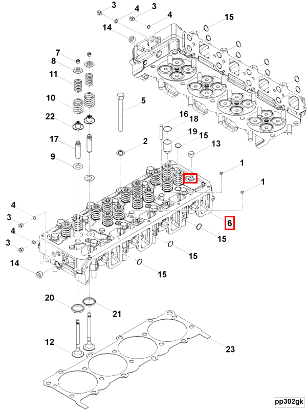Cylinder Head | Cummins 4348983