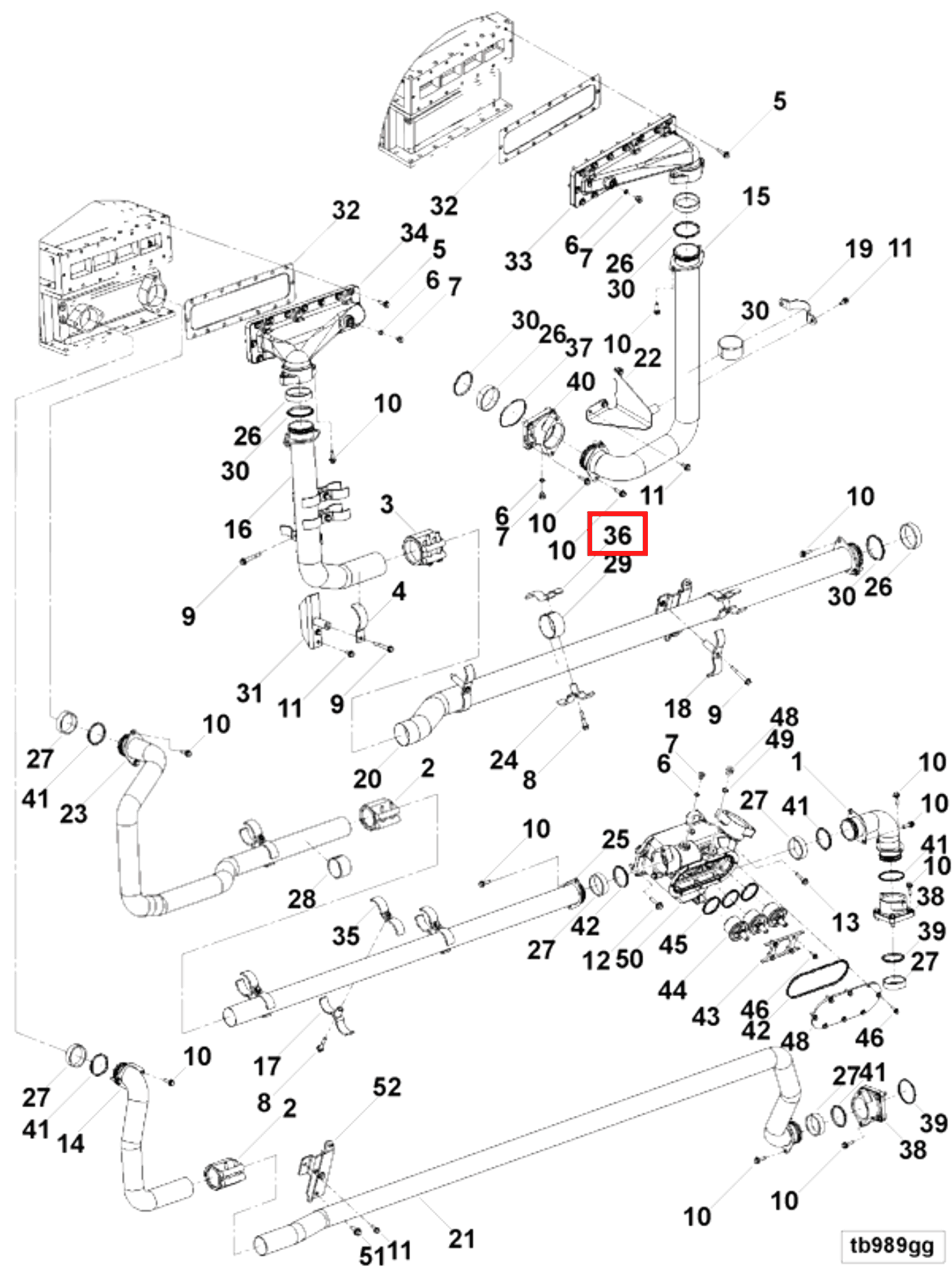 Retainer | Cummins 4349606 | Retaining Clamp