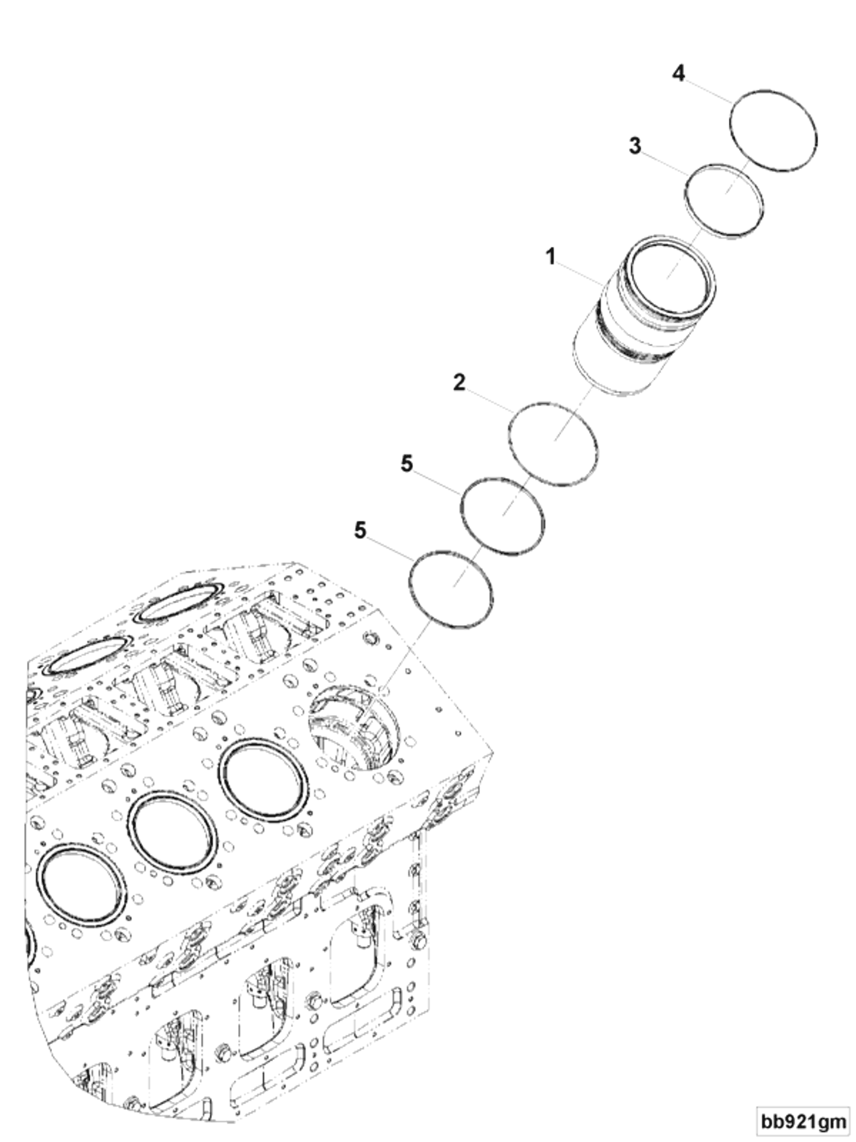 Liner | Cummins 4352598 | Liner Kit