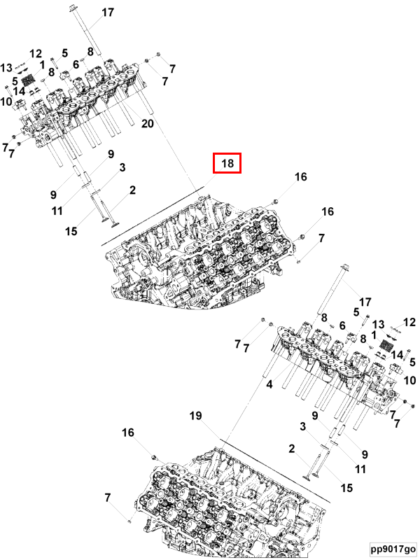 Cylinder Head | Cummins 4359721 | Cylinder Head Gasket