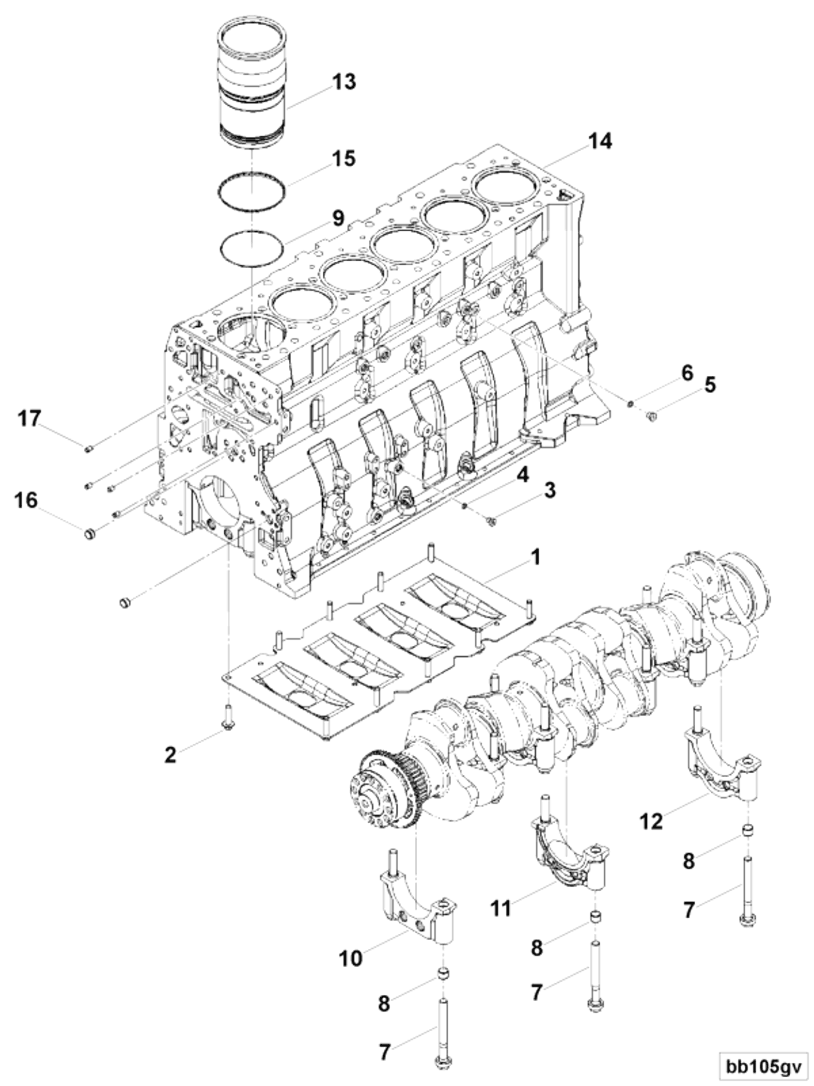 Liner | Cummins 4376430 | Liner Kit