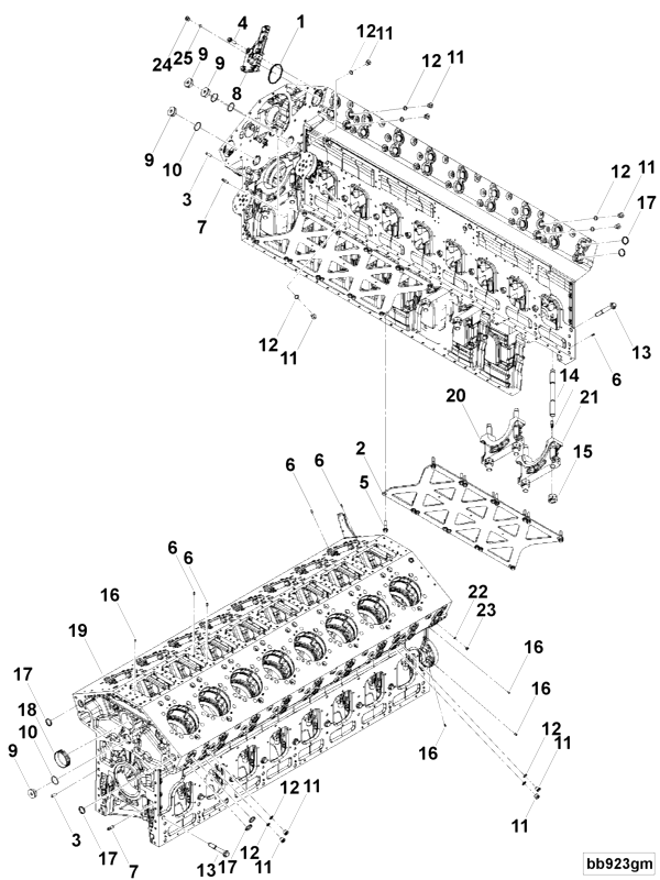 Cylinder Blok | Cummins 4385527