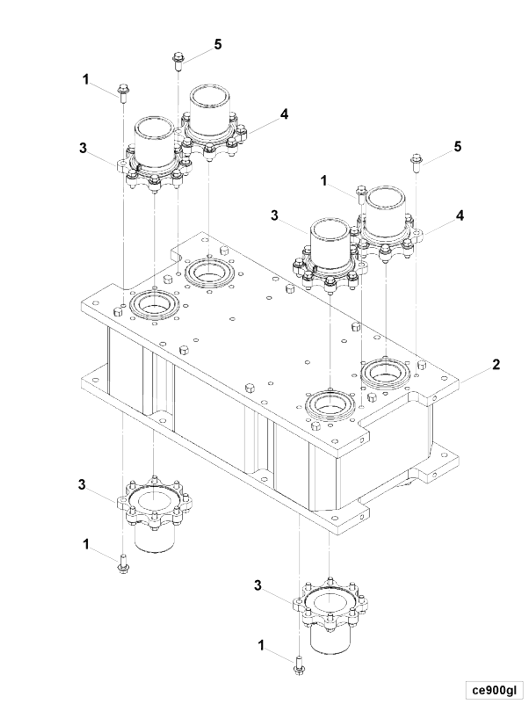 Heat Exchanger | Cummins 4391669 | Heat Exchanger Gasket