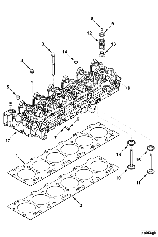 Cylinder Head | Cummins 4895768