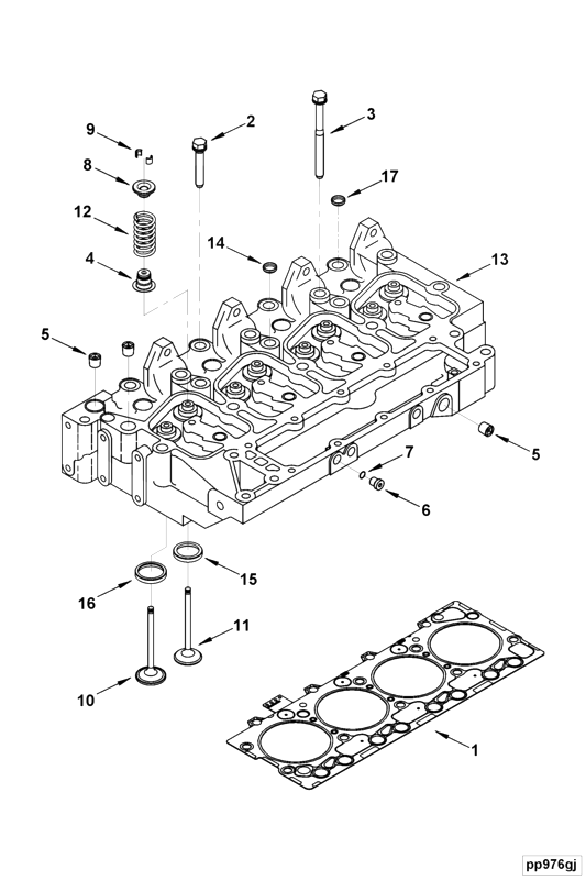 Cylinder Head | Cummins 4895793