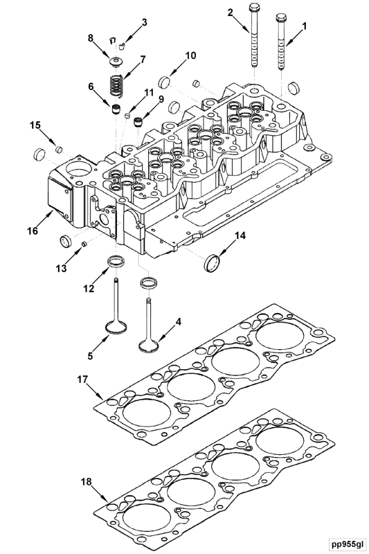 Cylinder Head | Cummins 4897388