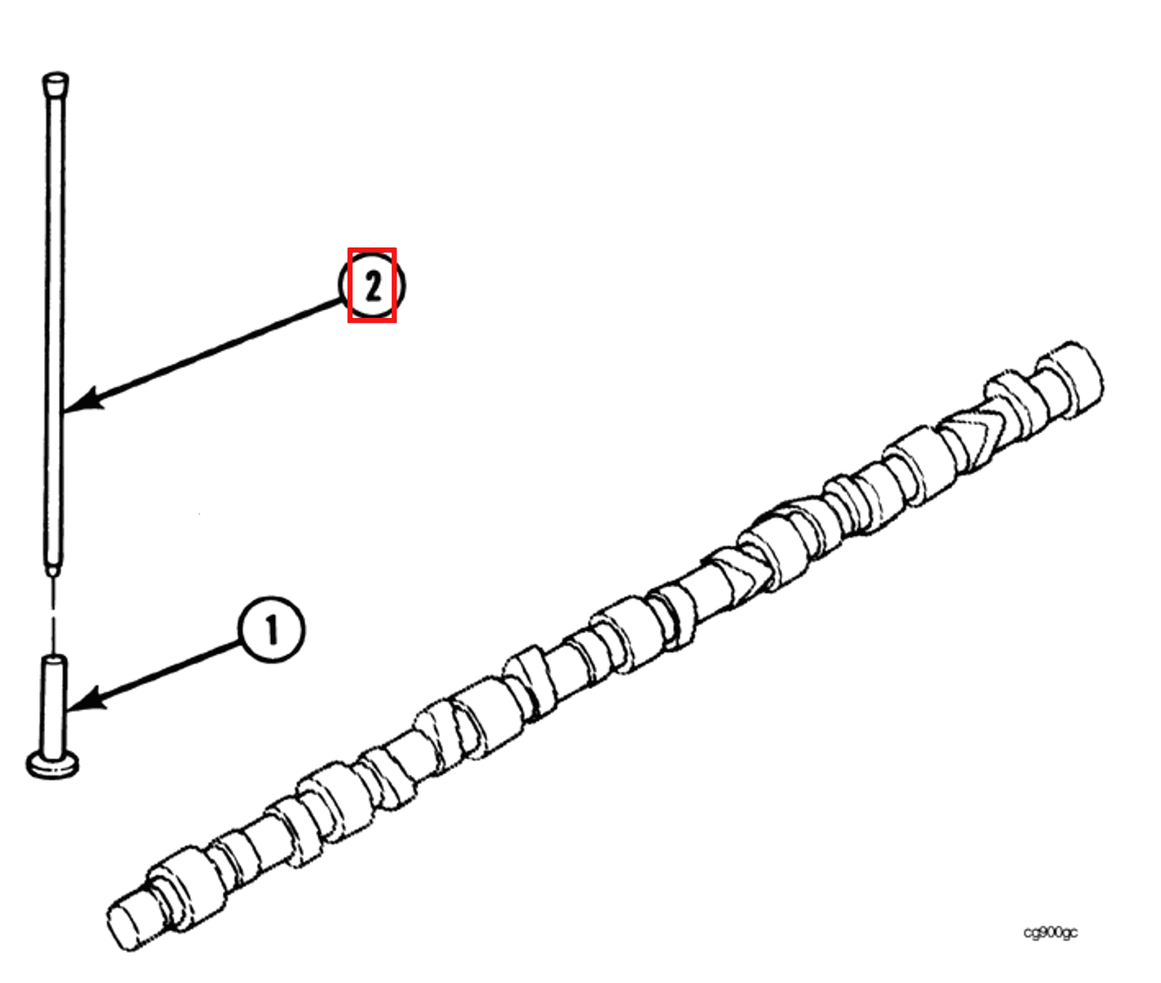 Push Rod | Cummins 4900247