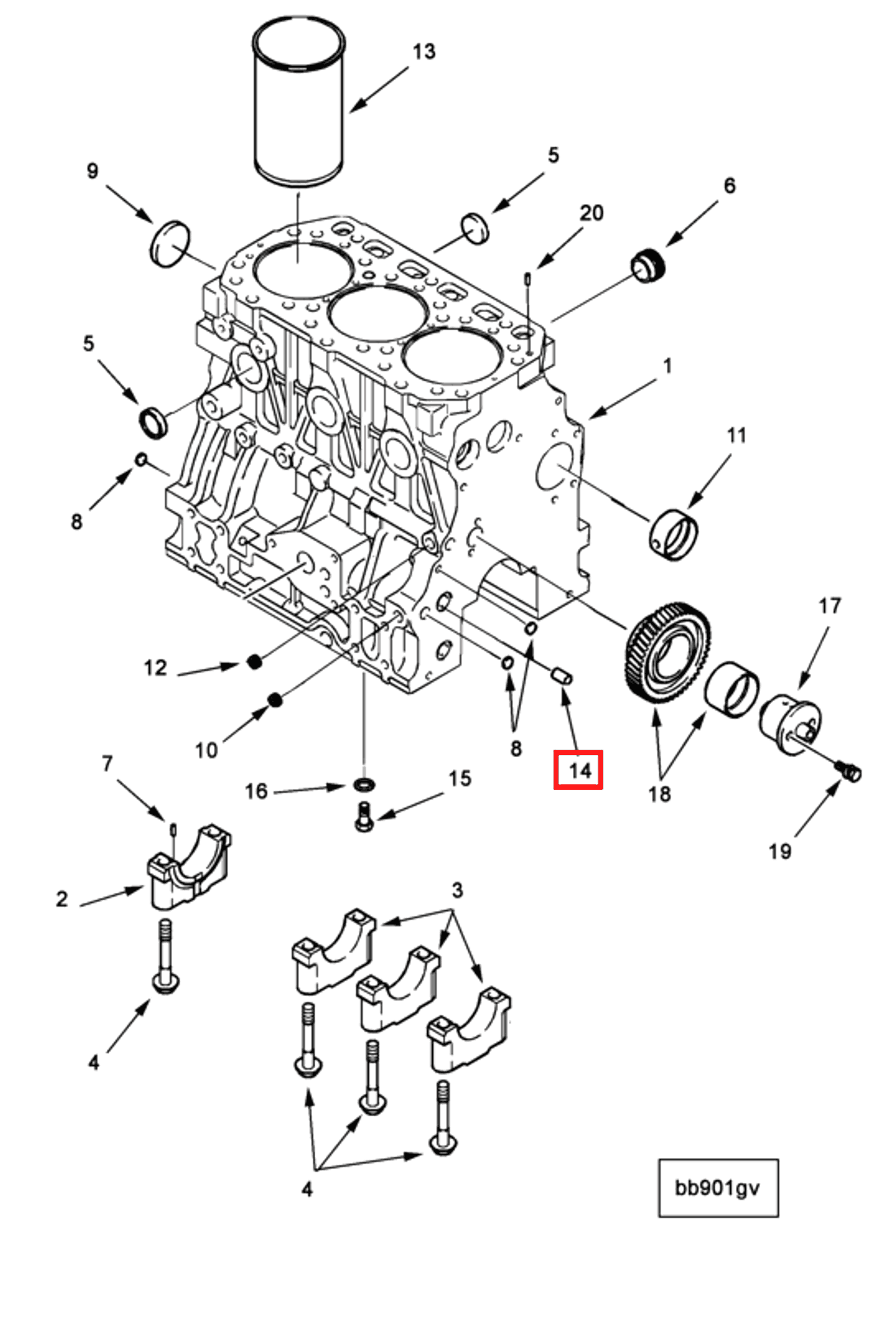 Cylinder liner | Cummins 4900493