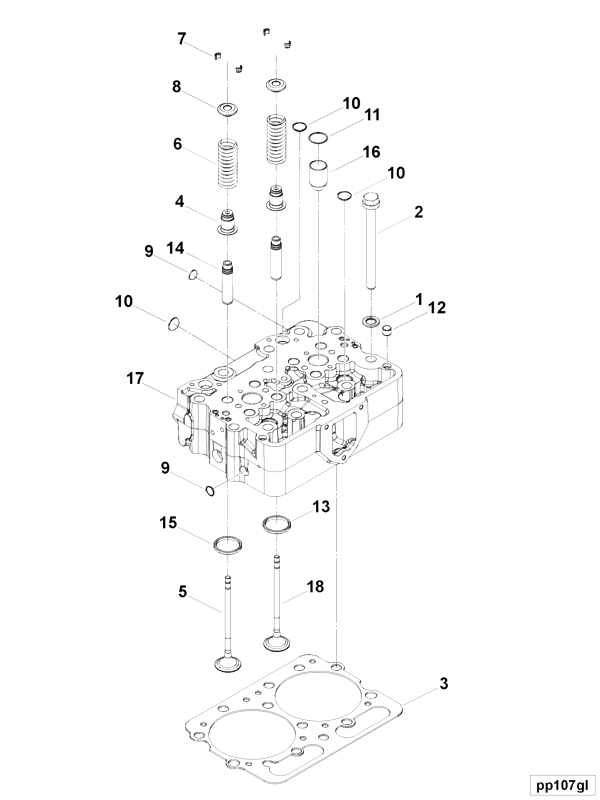 Cylinder Head | Cummins 4914938